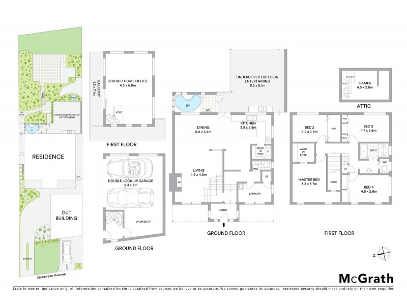 24 Girraween Avenue, Como NSW 2226 Floorplan