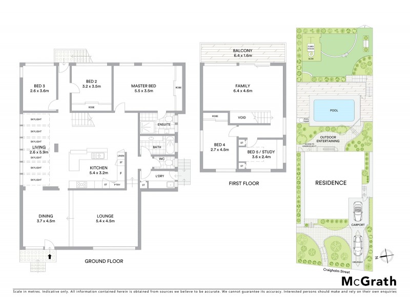 20 Craigholm Street, Sylvania NSW 2224 Floorplan