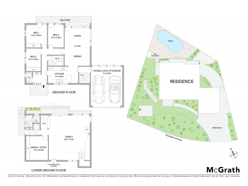 5 Buchanan Avenue, Bonnet Bay NSW 2226 Floorplan