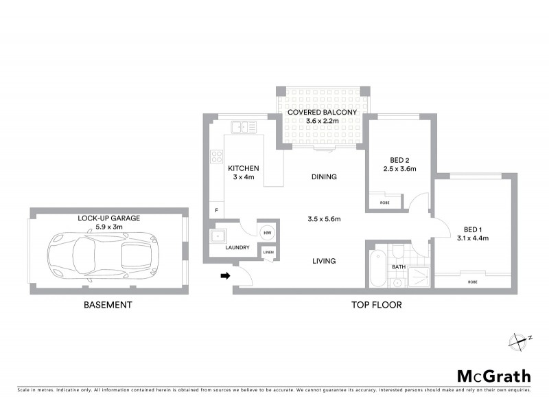 11/59 Flora Street, Kirrawee NSW 2232 Floorplan