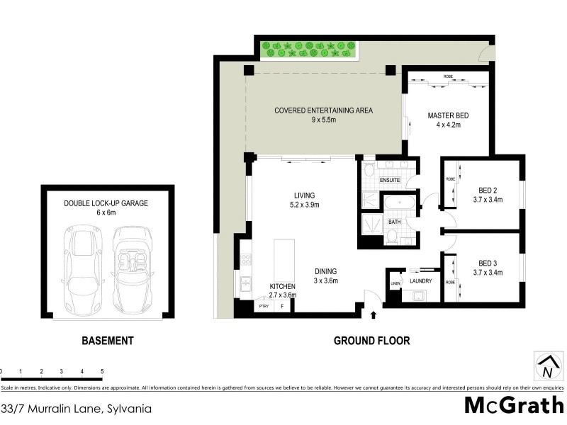 33/7 Murralin Lane, Sylvania NSW 2224 Floorplan