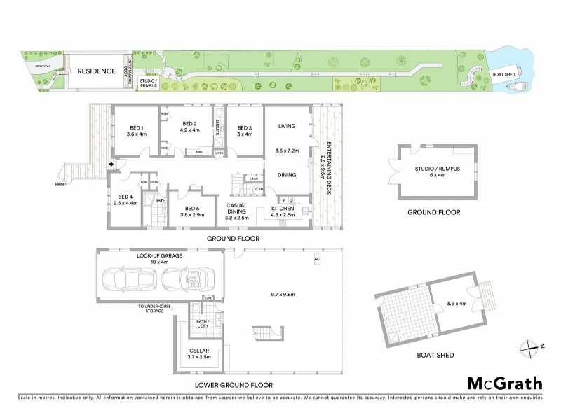 175 Georges River Crescent, Oyster Bay NSW 2225 Floorplan
