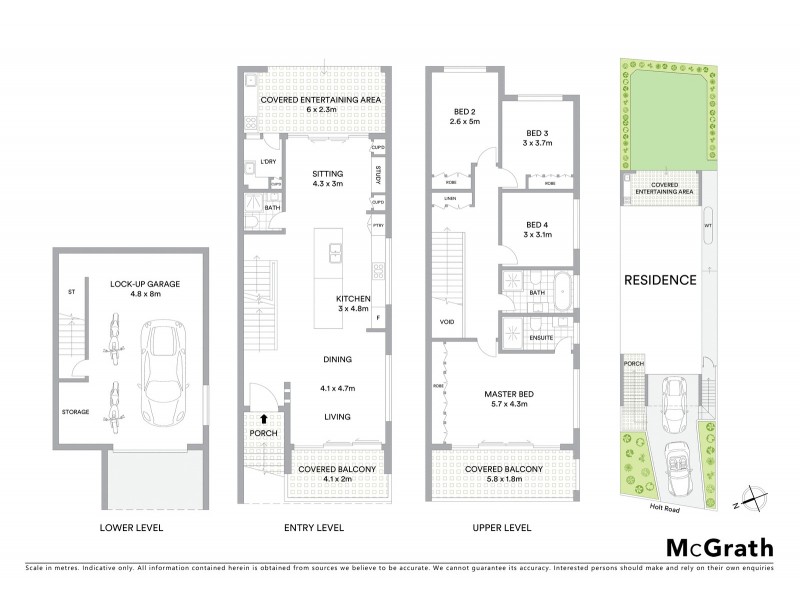 50B Holt Road, Taren Point NSW 2229 Floorplan