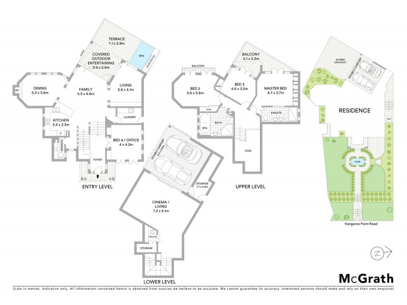 105 Kangaroo Point Road, Kangaroo Point NSW 2224 Floorplan