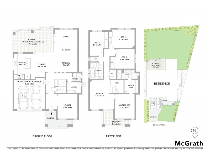 13 Bellinger Place, Sylvania Waters NSW 2224 Floorplan