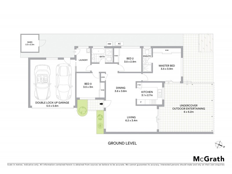 2/269 Loftus Avenue, Loftus NSW 2232 Floorplan