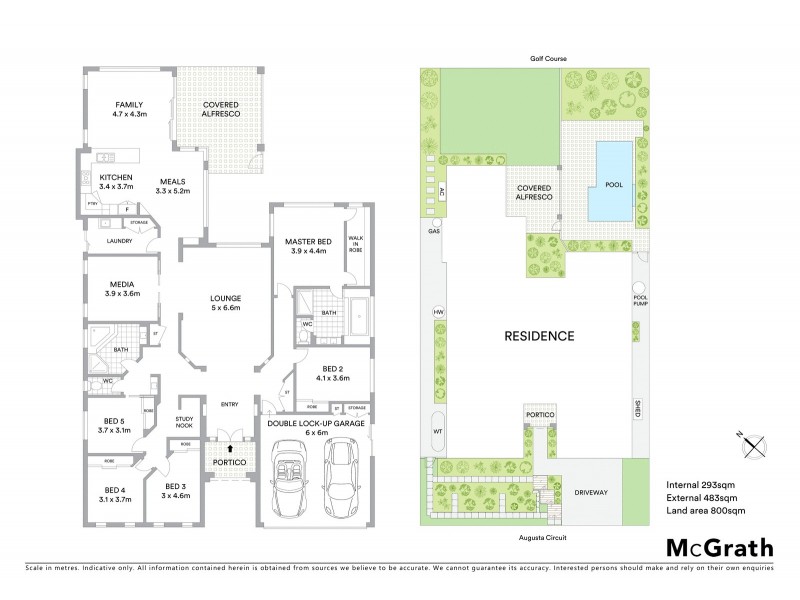 23 Augusta Circuit, Peregian Springs QLD 4573 Floorplan