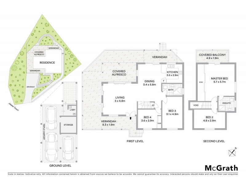 17 Jasper Court, Coolum Beach QLD 4573 Floorplan