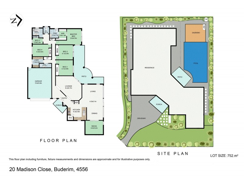 20 Madison Close, Buderim QLD 4556 Floorplan