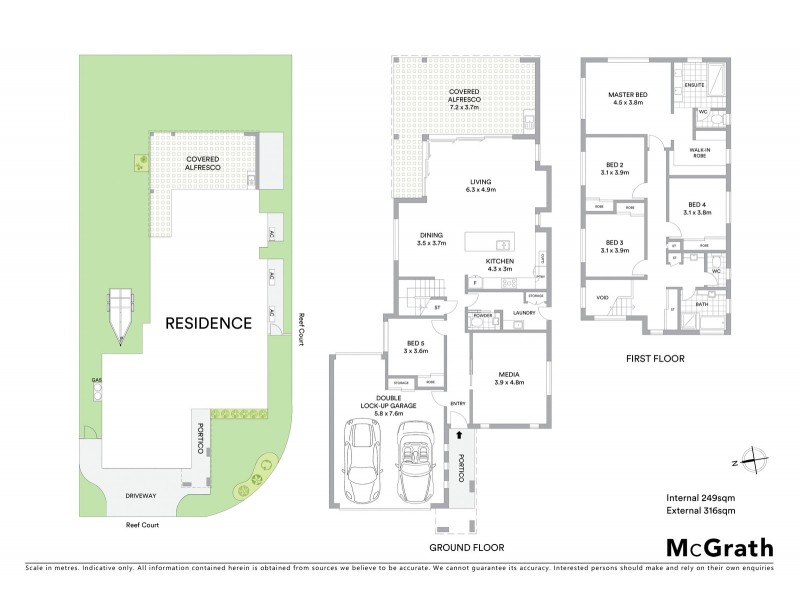 5 Reef Court, Birtinya QLD 4575 Floorplan