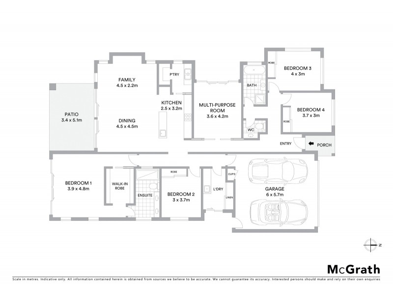 10 Woodswallow Crescent, Bli Bli QLD 4560 Floorplan