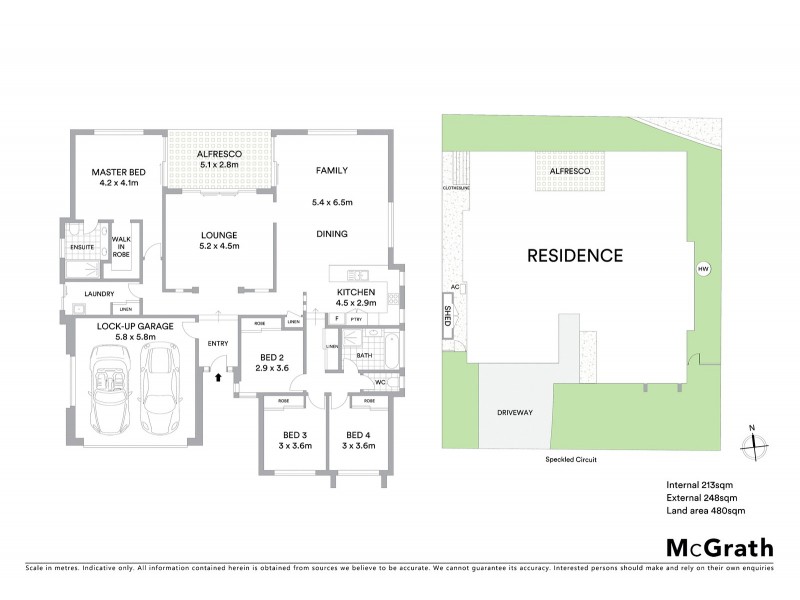 19 Speckled Circuit, Springfield Lakes QLD 4300 Floorplan