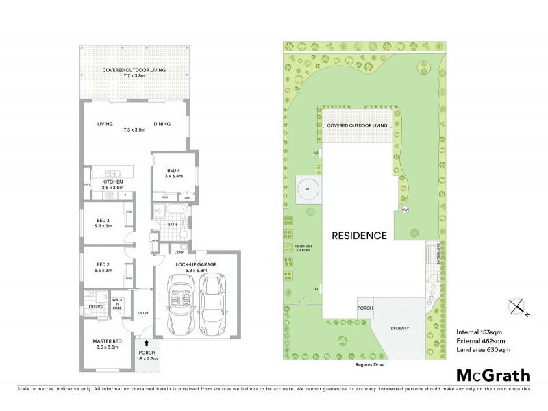 44 Regents Drive, Redbank Plains QLD 4301 Floorplan
