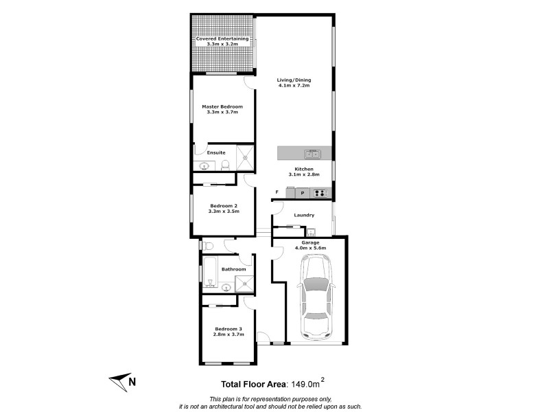 27 Brock Drive, Springfield Lakes QLD 4300 Floorplan