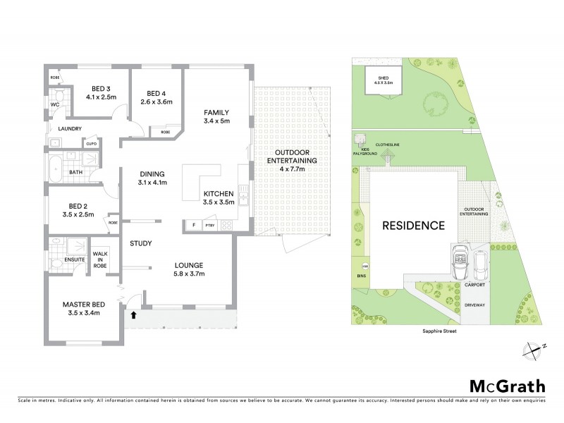 7 Sapphire Street, Springfield QLD 4300 Floorplan