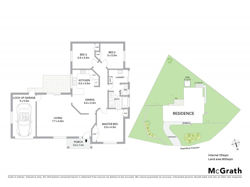 3 Peachface Crescent, Springfield QLD 4300 Floorplan