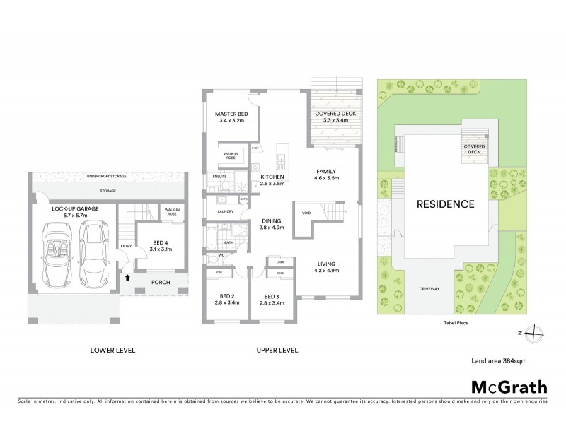 6 Tabei Place, Springfield Lakes QLD 4300 Floorplan