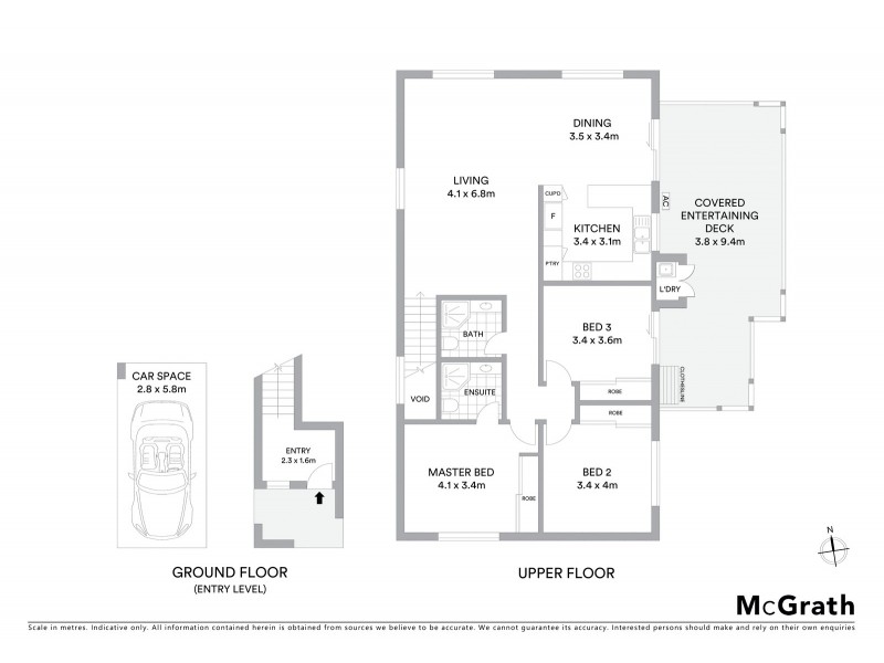 2/33 Law Street South, Redbank QLD 4301 Floorplan