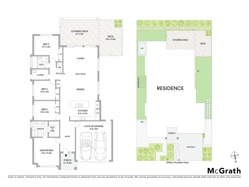7 William Drysdale Close, Redbank Plains QLD 4301 Floorplan