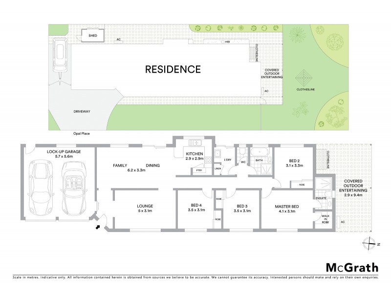 8 Opal Place, Springfield QLD 4300 Floorplan