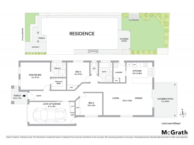 8 Speckled Circuit, Springfield Lakes QLD 4300 Floorplan