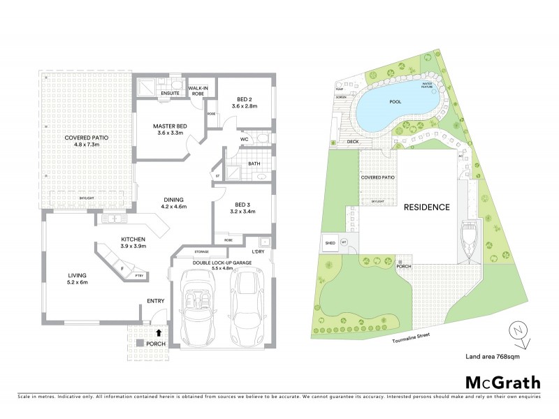 9 Tourmaline Street, Springfield QLD 4300 Floorplan