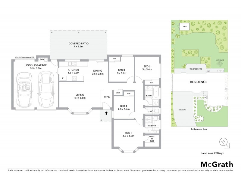 22 Bridgewater Road, Springfield QLD 4300 Floorplan