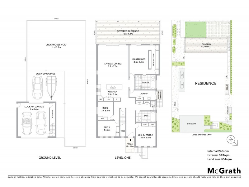 57 Lakes Entrance Drive, Springfield Lakes QLD 4300 Floorplan