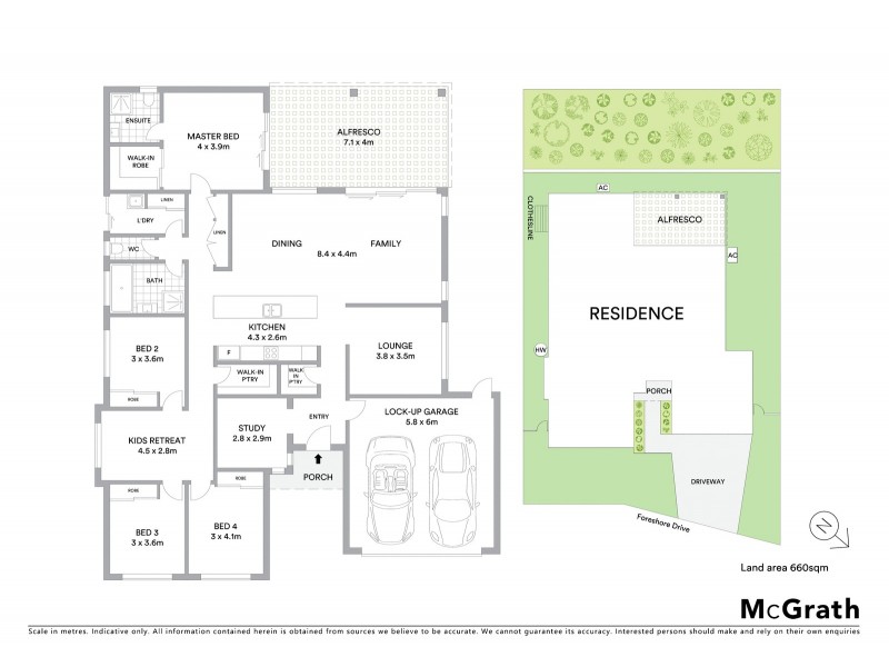 25 Foreshore Drive, Springfield Lakes QLD 4300 Floorplan