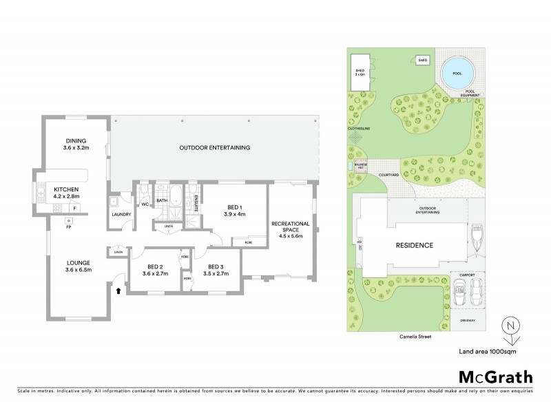 8 Camelia Street, Springfield QLD 4300 Floorplan