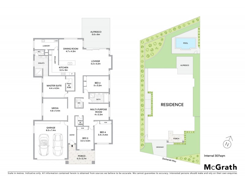 3 Zechariah Way, Augustine Heights QLD 4300 Floorplan