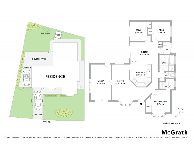 134 Henty Drive, Redbank Plains QLD 4301 Floorplan
