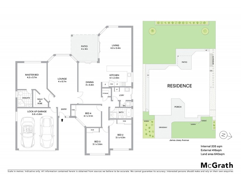 12 James Josey Avenue, Springfield Lakes QLD 4300 Floorplan