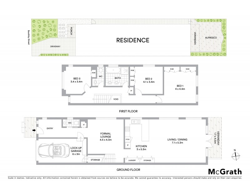 12A Boothby Street, Northcote VIC 3070 Floorplan