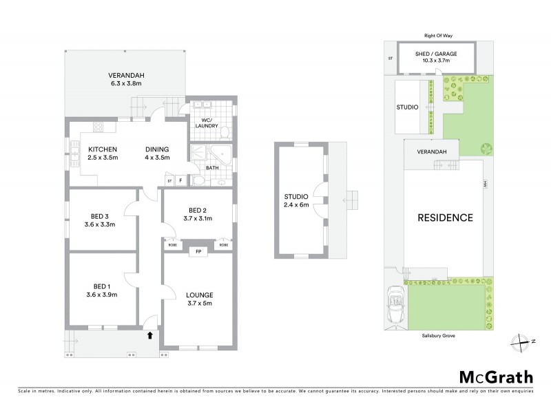 35 Salisbury Grove, Northcote VIC 3070 Floorplan