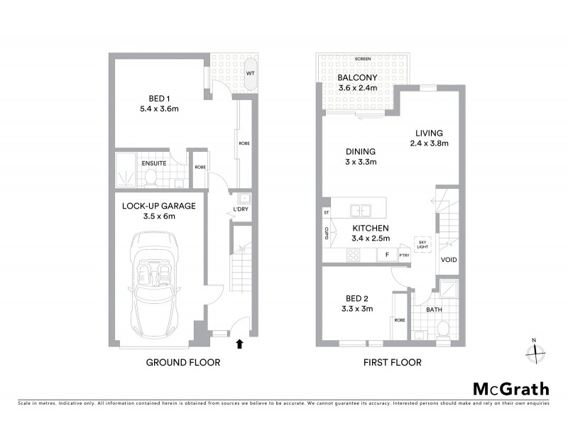 3 Mary Moodie Way, Brunswick East VIC 3057 Floorplan