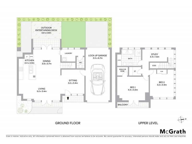 2/25 Swift Street, Northcote VIC 3070 Floorplan
