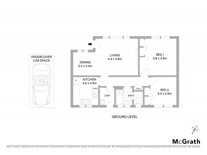 5/84 Marshall Street, Ivanhoe VIC 3079 Floorplan