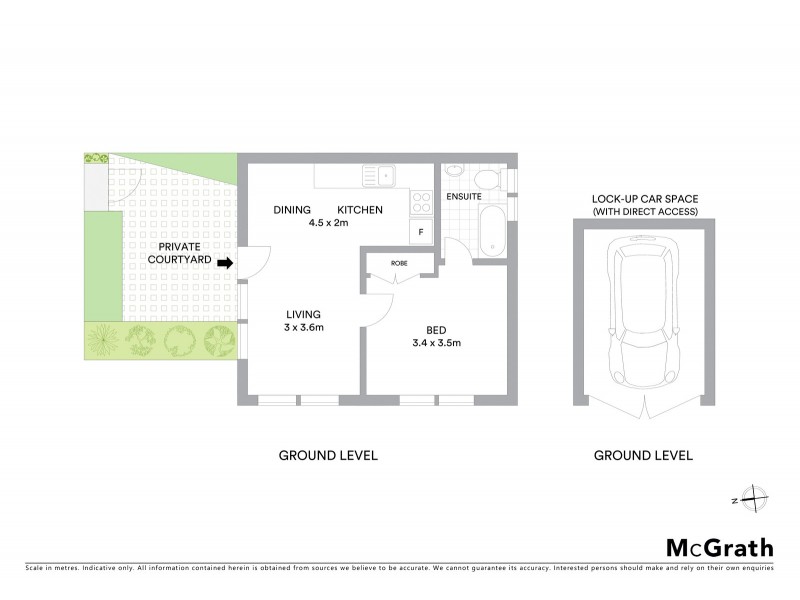 1/28 Wilmoth Street, Northcote VIC 3070 Floorplan