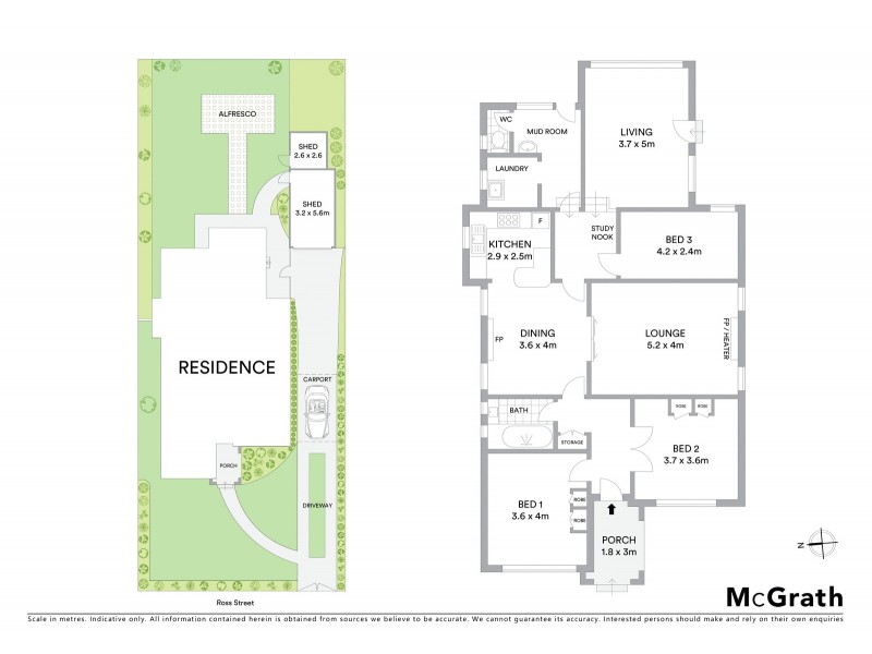 20 Ross Street, Alphington VIC 3078 Floorplan