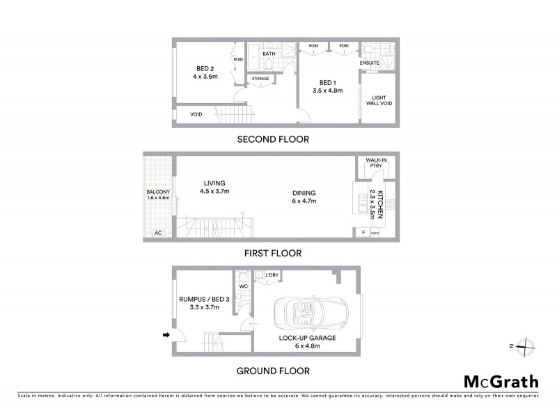 42/85c Clyde Street, Thornbury VIC 3071 Floorplan
