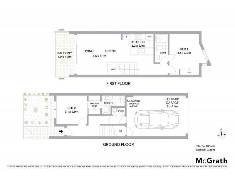 2L Newcastle Street, Thornbury VIC 3071 Floorplan