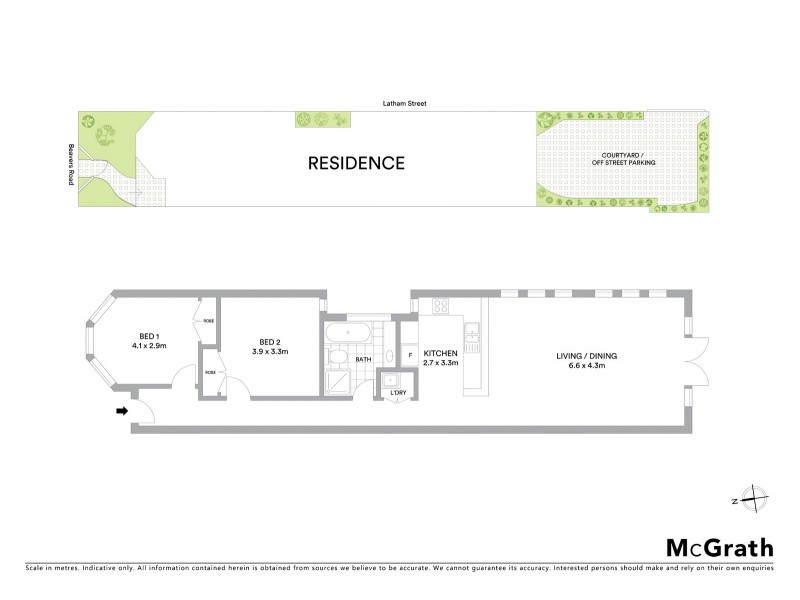 51A Beavers Road, Northcote VIC 3070 Floorplan