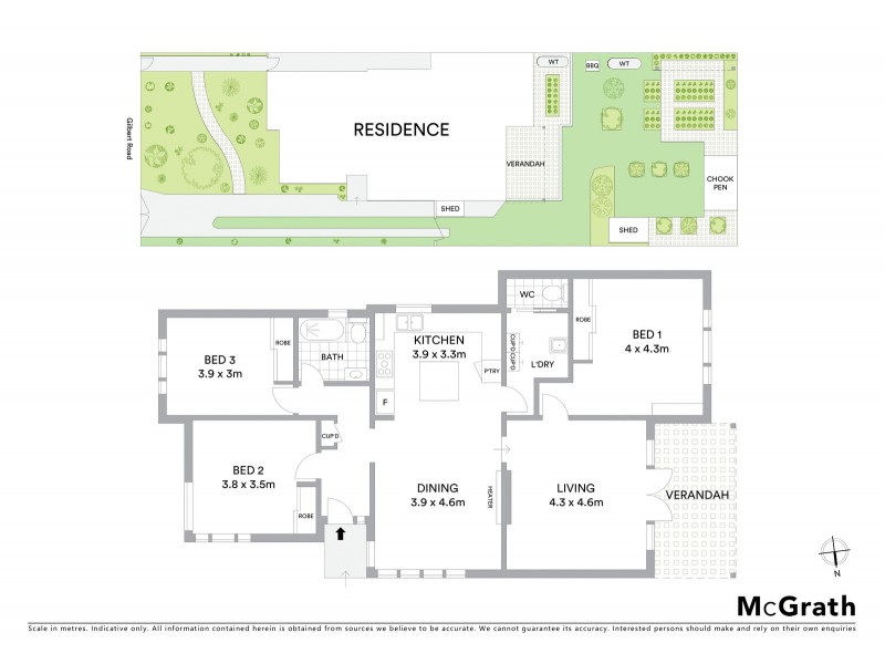 51 Gilbert Road, Preston VIC 3072 Floorplan