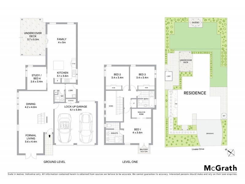 12 Linaker Drive, Macleod VIC 3085 Floorplan