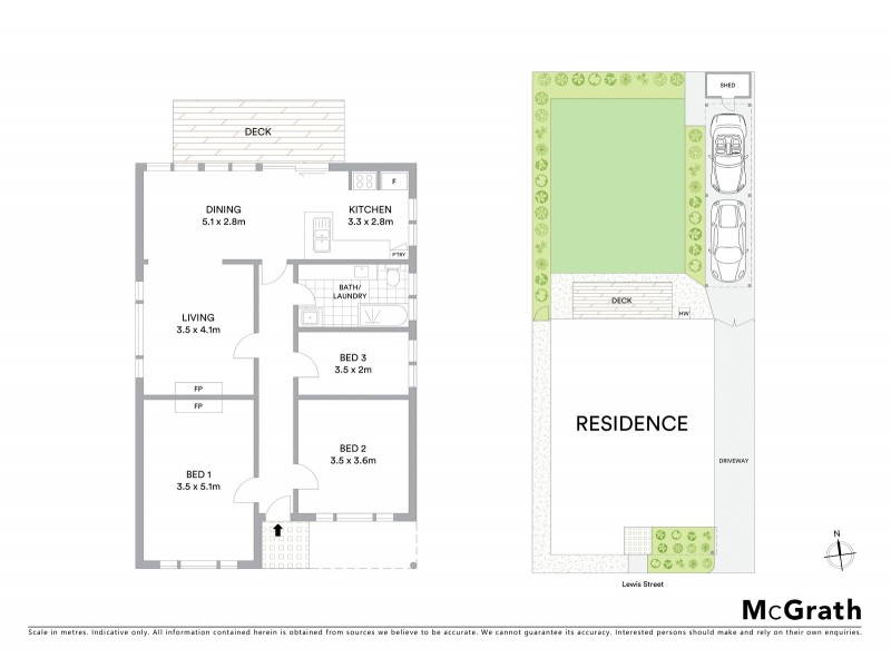16 Lewis Street, Thornbury VIC 3071 Floorplan