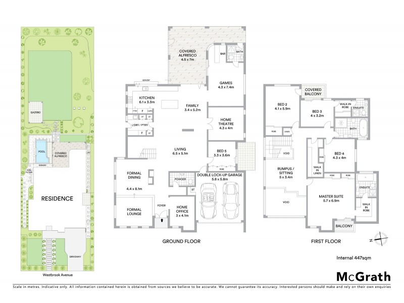 53 Westbrook Avenue, Wahroonga NSW 2076 Floorplan