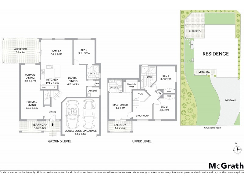 8 Chunooma Road, Wahroonga NSW 2076 Floorplan