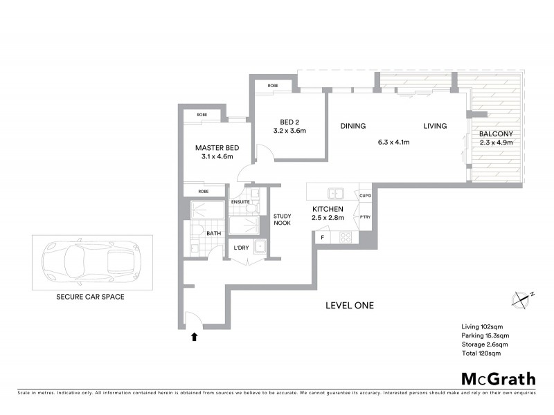 103/19 Turramurra Avenue, Turramurra NSW 2074 Floorplan