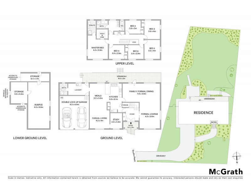 36 Scullin Place, Wahroonga NSW 2076 Floorplan